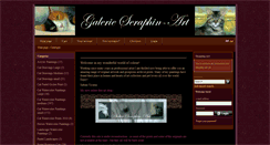 Desktop Screenshot of galerie-seraphin-art.de
